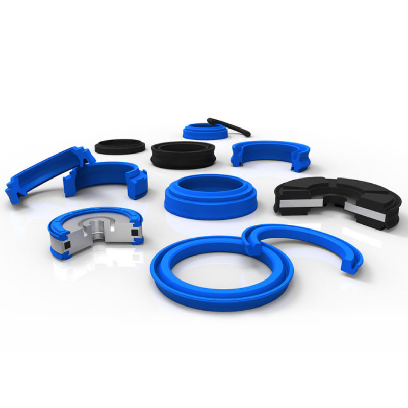 PU / NBR U Ring Piston Seal Pnömatik Silindirler için Kolay Montaj