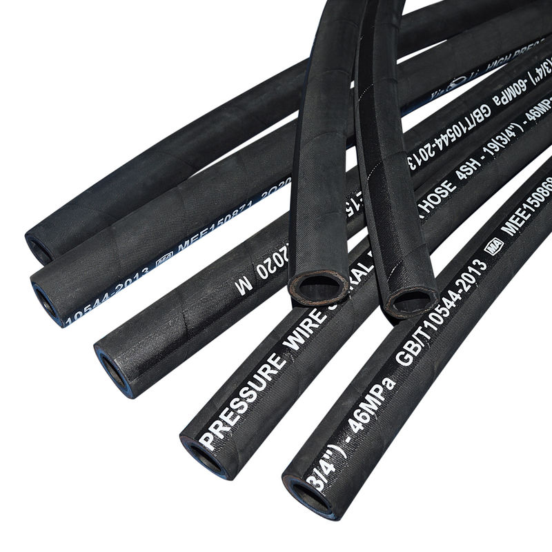 Sıvışmaya dayanıklı spiral hidrolik hortum borusu / SAE 100 R13 hidrolik hortum 1/4 inç 3/4 inç