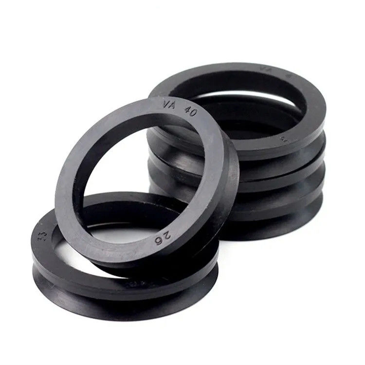NBR PTFE Rotary Shaft Seal Ring Va Tipi Saf Kauçuk Sızdırma Halkası