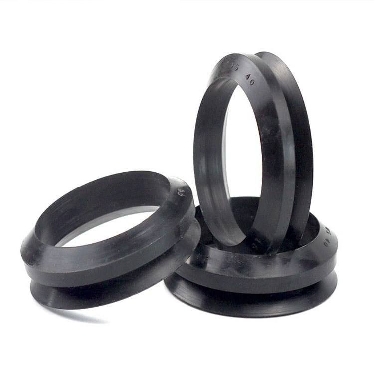 VE Tipi Rotary Shafts Rotary Seal Ring Yüksek Basınçlı Kauçuk V Şekilli Halka