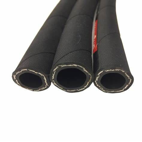 Esnek DIN EN853 1SN Biyodegradable Hidrolik Yağ için Çelik Tel örülmüş Kauçuk hortumu